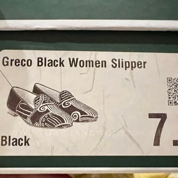 Stubbs & Wootton Greco Black Women Slipper - Picture 4 of 6